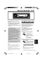 Preview for 135 page of JVC KD-G501 Instructions Manual