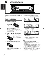 Предварительный просмотр 18 страницы JVC KD-G505 Instructions Manual