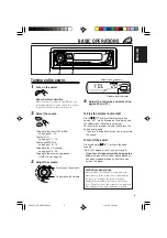 Предварительный просмотр 5 страницы JVC KD-G507 Instructions Manual