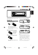 Предварительный просмотр 11 страницы JVC KD-G507 Instructions Manual