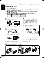 Preview for 2 page of JVC KD-G525 Instructions Manual