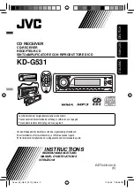 JVC KD-G531 (German) Instructions Manual предпросмотр