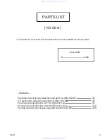 Предварительный просмотр 47 страницы JVC KD-G614 Service Manual