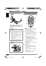 Preview for 6 page of JVC KD-G617 Instructions Manual