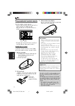 Предварительный просмотр 6 страницы JVC KD-G701 (Spanish) Manual De Instrucciones