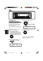 Предварительный просмотр 8 страницы JVC KD-G701 (Spanish) Manual De Instrucciones