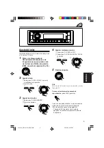 Предварительный просмотр 9 страницы JVC KD-G701 (Spanish) Manual De Instrucciones