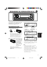 Предварительный просмотр 21 страницы JVC KD-G701 (Spanish) Manual De Instrucciones