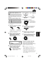 Предварительный просмотр 39 страницы JVC KD-G701 (Spanish) Manual De Instrucciones