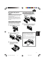 Предварительный просмотр 41 страницы JVC KD-G701 (Spanish) Manual De Instrucciones