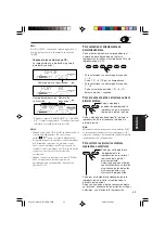 Предварительный просмотр 43 страницы JVC KD-G701 (Spanish) Manual De Instrucciones