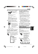 Предварительный просмотр 49 страницы JVC KD-G701 (Spanish) Manual De Instrucciones