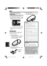 Предварительный просмотр 118 страницы JVC KD-G701 (Spanish) Manual De Instrucciones