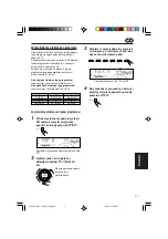 Предварительный просмотр 129 страницы JVC KD-G701 (Spanish) Manual De Instrucciones