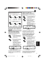 Предварительный просмотр 135 страницы JVC KD-G701 (Spanish) Manual De Instrucciones