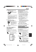 Предварительный просмотр 161 страницы JVC KD-G701 (Spanish) Manual De Instrucciones