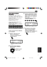 Предварительный просмотр 185 страницы JVC KD-G701 (Spanish) Manual De Instrucciones