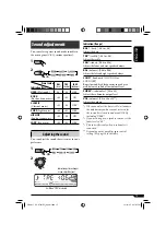 Preview for 15 page of JVC KD-G721 Instructions Manual