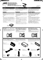 Предварительный просмотр 1 страницы JVC KD G721EY Instruction Manual