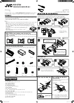 JVC KD-G724 Installation & Connection Manual preview