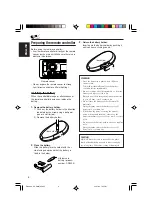 Предварительный просмотр 6 страницы JVC KD-G805 Instructions Manual