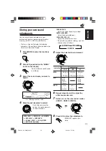 Предварительный просмотр 25 страницы JVC KD-G805 Instructions Manual