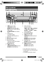 Предварительный просмотр 5 страницы JVC KD-G844 Instructions Manual