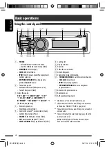 Предварительный просмотр 4 страницы JVC KD-HDR20 Instructions Manual