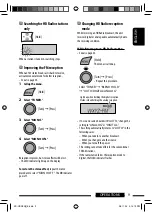 Предварительный просмотр 9 страницы JVC KD-HDR20 Instructions Manual