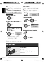 Предварительный просмотр 10 страницы JVC KD-HDR20 Instructions Manual