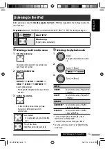 Предварительный просмотр 19 страницы JVC KD-HDR20 Instructions Manual