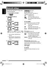 Предварительный просмотр 22 страницы JVC KD-HDR20 Instructions Manual