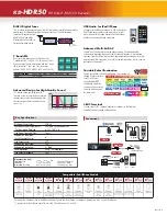 Предварительный просмотр 2 страницы JVC KD-HDR50 - Radio / HD Specifications