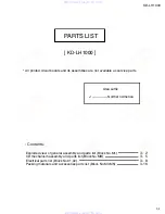 Предварительный просмотр 54 страницы JVC KD-LH1000 Service Manual