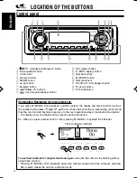 Предварительный просмотр 4 страницы JVC KD-LH1105 Instructions Manual