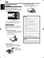 Предварительный просмотр 6 страницы JVC KD-LH1105 Instructions Manual