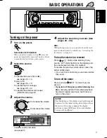 Предварительный просмотр 7 страницы JVC KD-LH1105 Instructions Manual