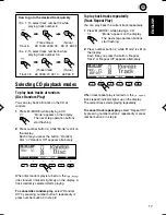 Предварительный просмотр 17 страницы JVC KD-LH1105 Instructions Manual