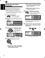 Предварительный просмотр 22 страницы JVC KD-LH1105 Instructions Manual