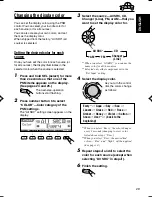 Предварительный просмотр 29 страницы JVC KD-LH1105 Instructions Manual