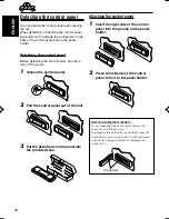 Предварительный просмотр 32 страницы JVC KD-LH1105 Instructions Manual