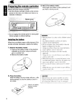 Предварительный просмотр 6 страницы JVC KD-LH2000 Instructions Manual