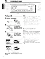 Предварительный просмотр 14 страницы JVC KD-LH2000 Instructions Manual