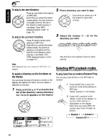 Предварительный просмотр 22 страницы JVC KD-LH2000 Instructions Manual