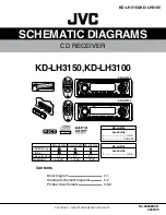 JVC KD-LH3100J Schematic Diagrams предпросмотр