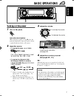 Предварительный просмотр 7 страницы JVC KD-LH3105 Instructions Manual