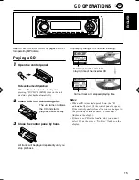 Предварительный просмотр 15 страницы JVC KD-LH3105 Instructions Manual