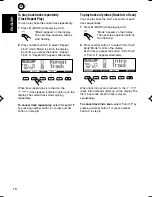 Предварительный просмотр 18 страницы JVC KD-LH3105 Instructions Manual