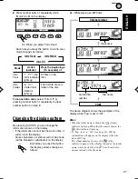 Предварительный просмотр 27 страницы JVC KD-LH3105 Instructions Manual