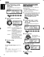 Предварительный просмотр 38 страницы JVC KD-LH3105 Instructions Manual